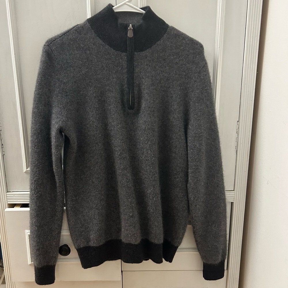 Cashmere Quarter Zip